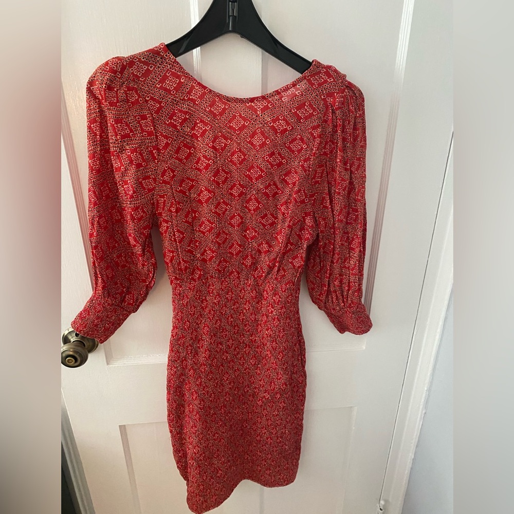 Red dress